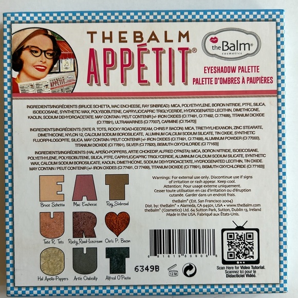 The Balm Appetit eyeshadow palette “Dude for Thought” - Picture 4 of 4